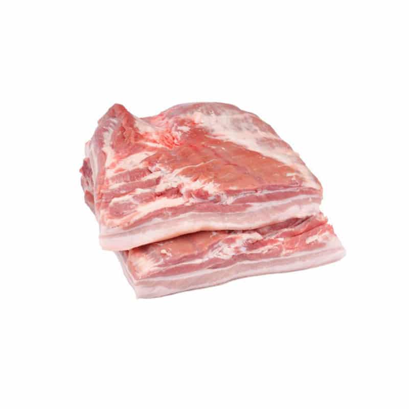 panceta de cerdo deshuesada